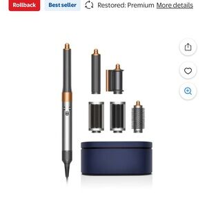 Dyson Hair Styling Set - Silver and Gold